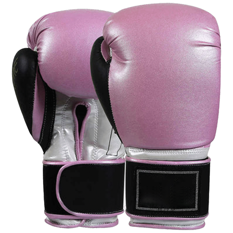 Extreme Glint Pink Ladies Boxing Gloves